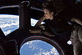 "Tracy_Caldwell_Dyson_in_Cupola_ISS.jpg" by User:Ras67