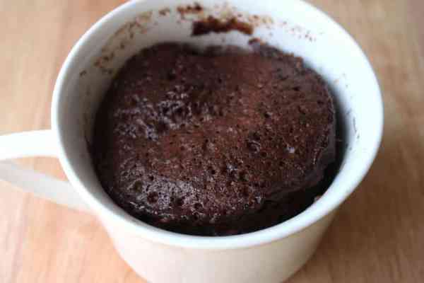 Chocolate mug cake