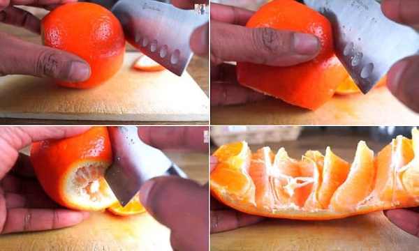 How to peel an orange hack
