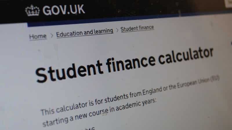 student finance calculator