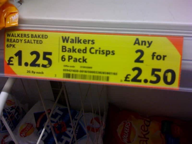 Supermarket offer